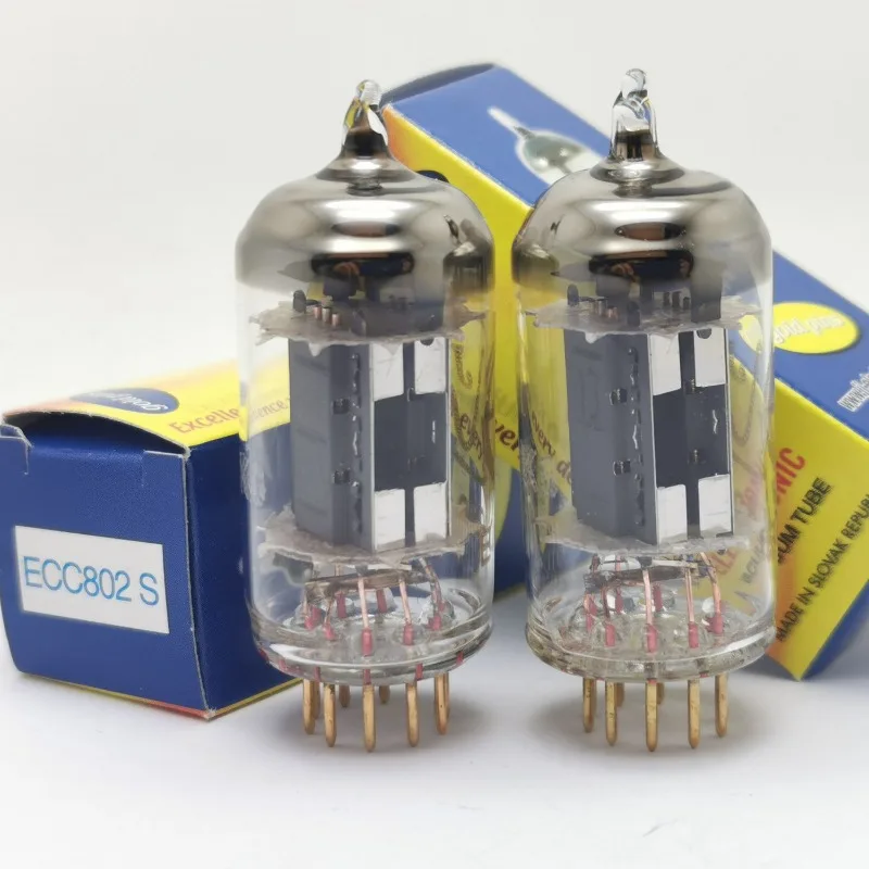 Jinjiao brand new ecc802s direct replacement ecc82 12au7 digital tube, precision paired digital tube