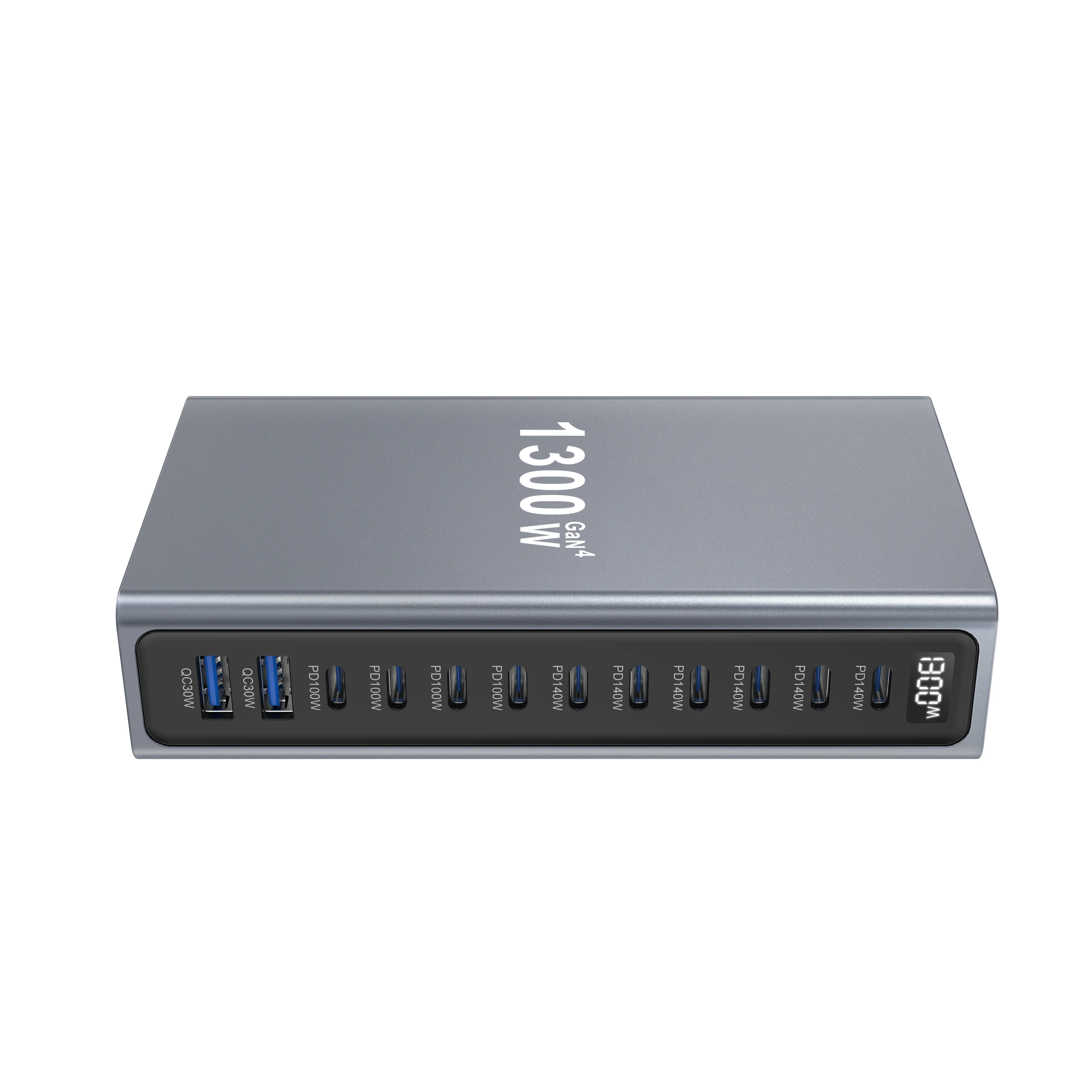new-1300w-10c2a-multi-port-desktop-fast-charging-dock-universal-device-charger-for-phones-tablets-and-laptops