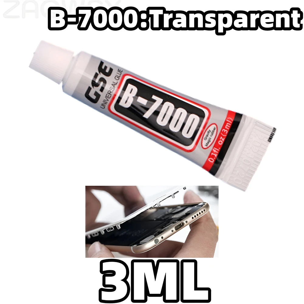 B-7000 Glue 3ml Multi Purpose Super Best Cold Glue B7000 Adhesive Epoxy Resin Diy Crafts Glass Touch Screen Cell Phone