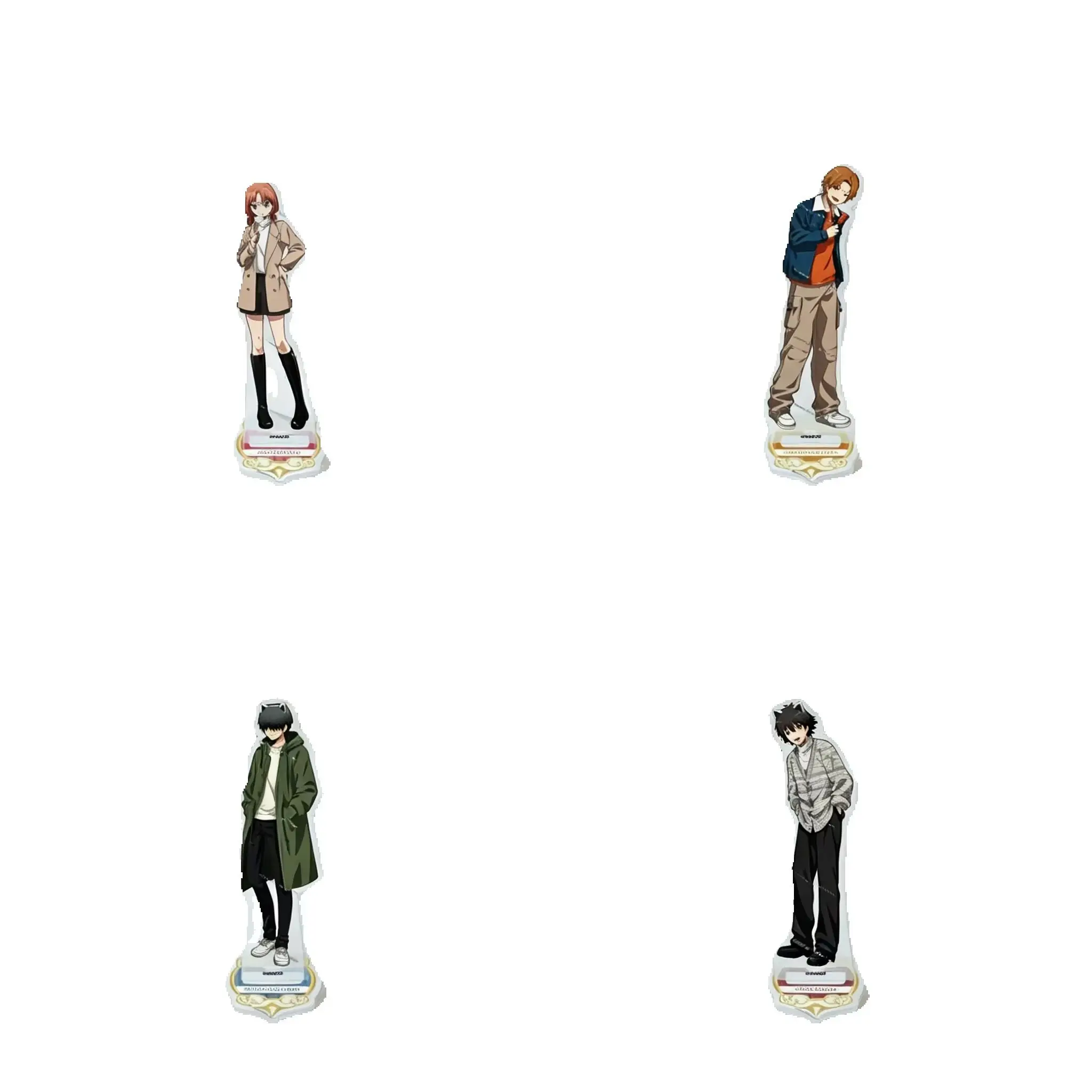 Funny 15cm Anime TV Anime Assassination Classroom Acrylic Stand Model Desktop Decoration Game Collectible Ornament Gift Keychain