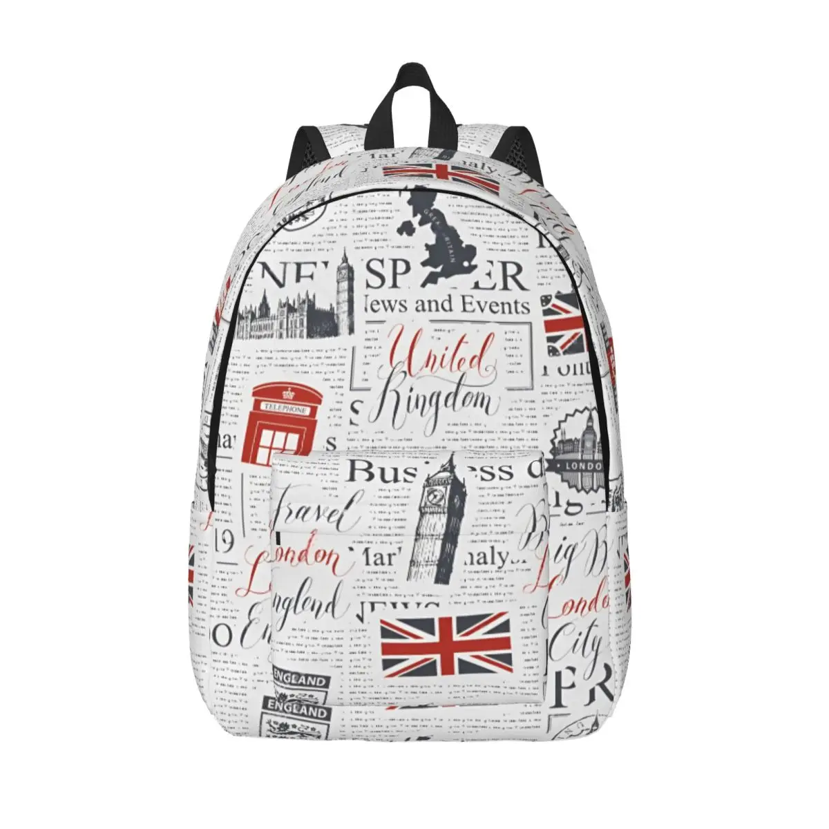 

Юнион Джек Флаг Великобритании Подростковый рюкзак Спортивная школа Бизнес Британский Лондон Символы Рюкзак Сумка для ноутбука и компьютера