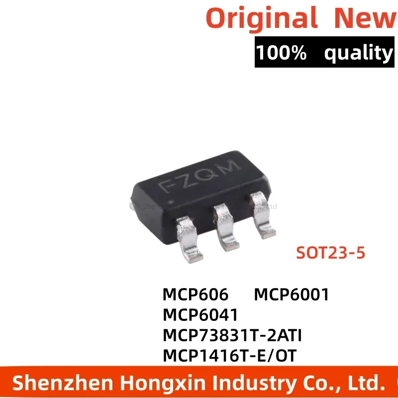 10 pieces of MCP1416 6001 6041-2ATI 606-I/LT 73831T-E/OT 2ACI SOT23-5 2A single-channel gate driver