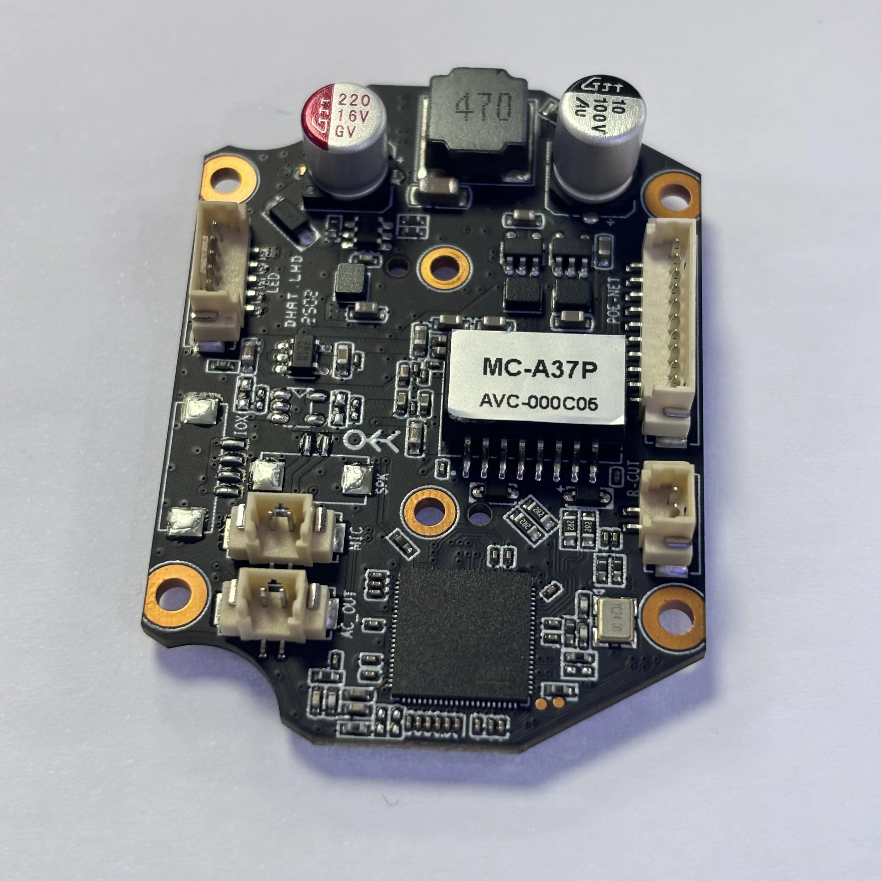 A37P SSC335+SC3336P 4MP Starlight Integrated POE IPC Module 25FPS AI Human/Vehicle Detection Dual Light Onvif CCTV PCB Board
