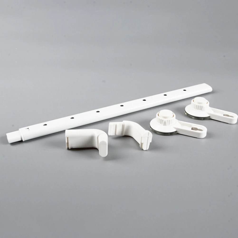 

Vacuum Cup Towel Rack Premium Quality Strong Suction Non-Slip for Bathroom Kitchen Wall Mount White Vacuum Cup Towel Rack