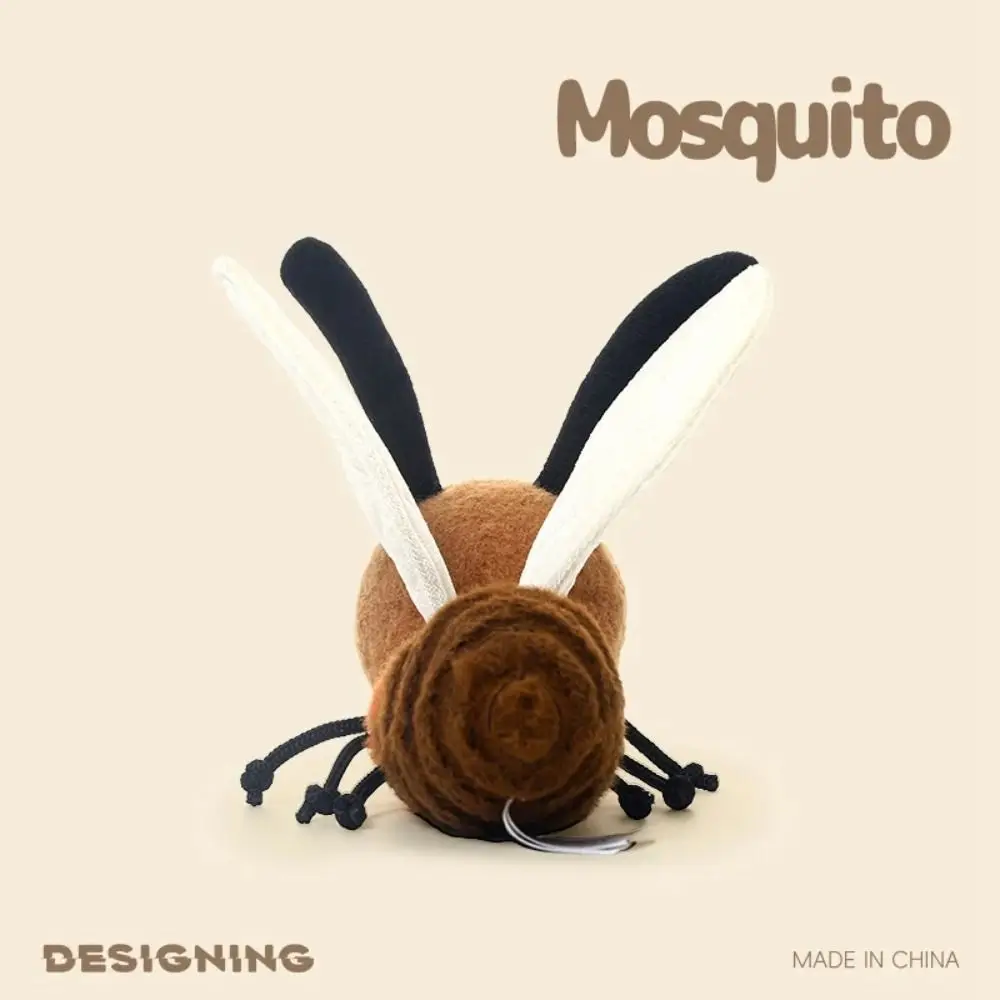 

Stuffed Animal Mosquito Plushie Funny Insect Soft Pillow Mosquito Insect Home Decoration Cartoon Stuffed Mosquito