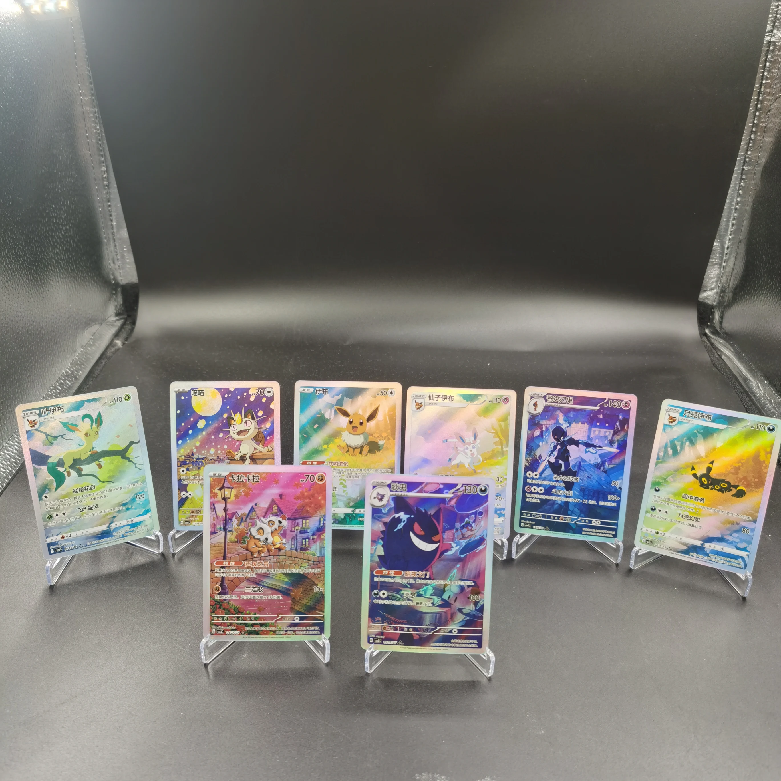 

Коллекционные карты PTCG «сделай сам», Umbreon Sylveon Leafeon, самодельная одиночная карта, классическая игра, аниме-карта, подарочная игрушка