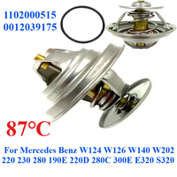 1102000515 0012039175 For Mercedes Benz W124 W126 W140 W202 220 230 280 190E 220D 280C 300E E320 S320 Engine Coolant Thermostat