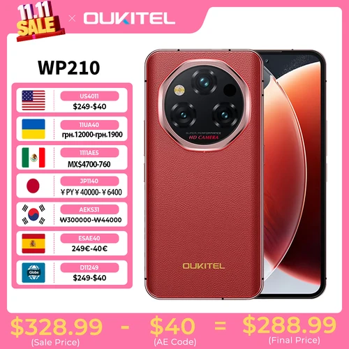 【Estreno Mundial】 Teléfono Resistente Okitel Wp210 - Mtk