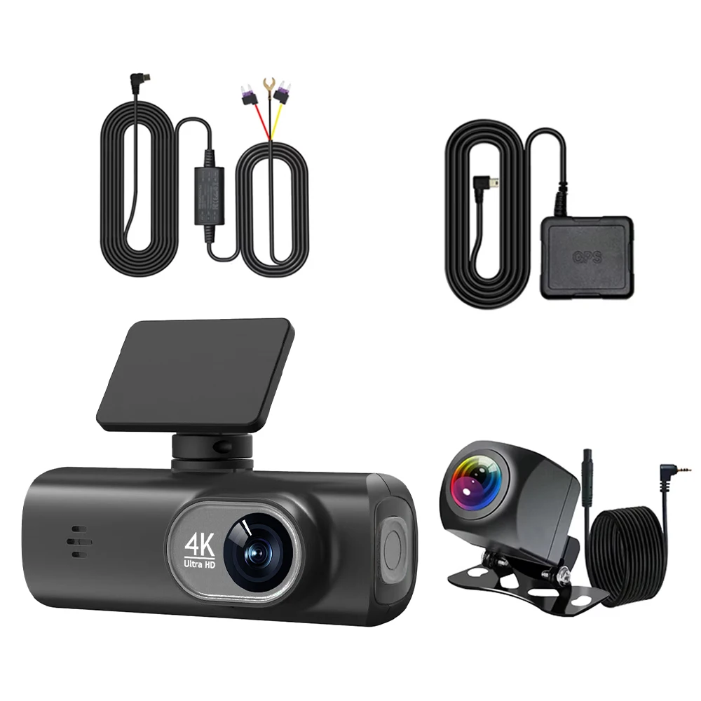 Caméra de tableau de bord V22/V23/K04/V51, caméra arrière, câble de connexion GPS, accessoires DVR V22