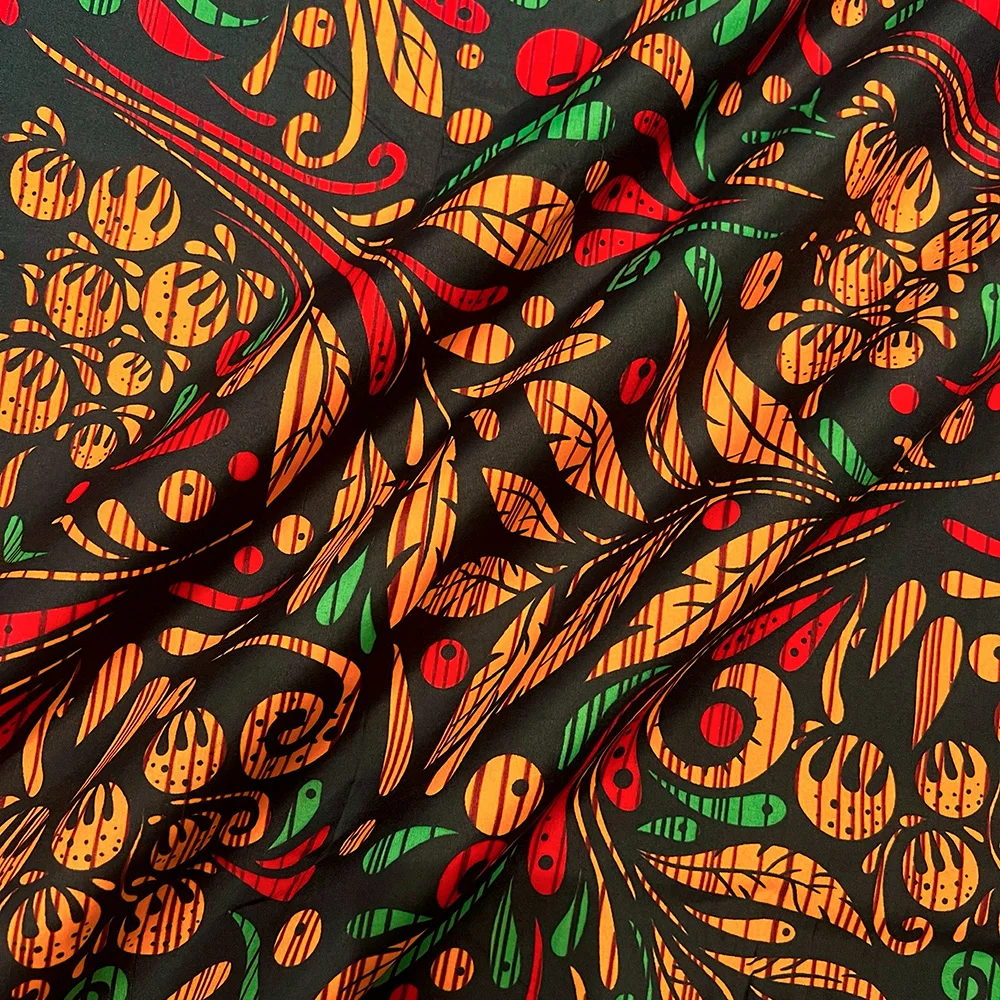 6 ياردة أنقرة الشمع النسيج 2025 جودة عالية قماش طباعة الشمع الأفريقي الأفريقي مضمون حقيقي الشمع الحقيقي