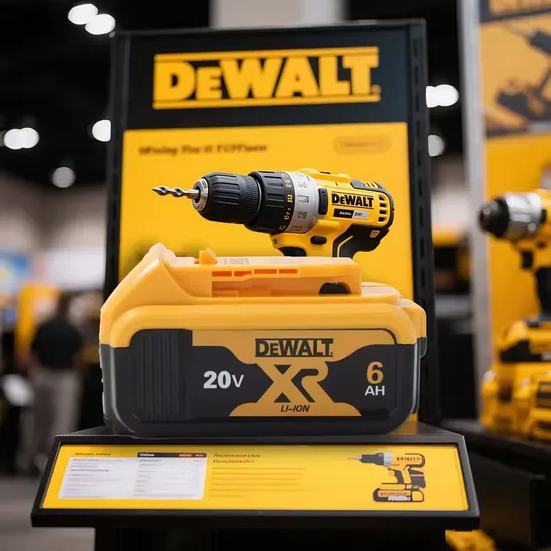 

【Original DEWALT】DEWALT Battery 20V 5Ah/6Ah High-Capacity Li-ion Battery | Fast Charging for DCB184/200/204/205/206/619