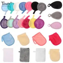 1PCS Reusable Makeup Remover Glove Soft Microfiber Face Deep Cleaning Pads Makeup Removal Products Cleansing and Beauty Towel