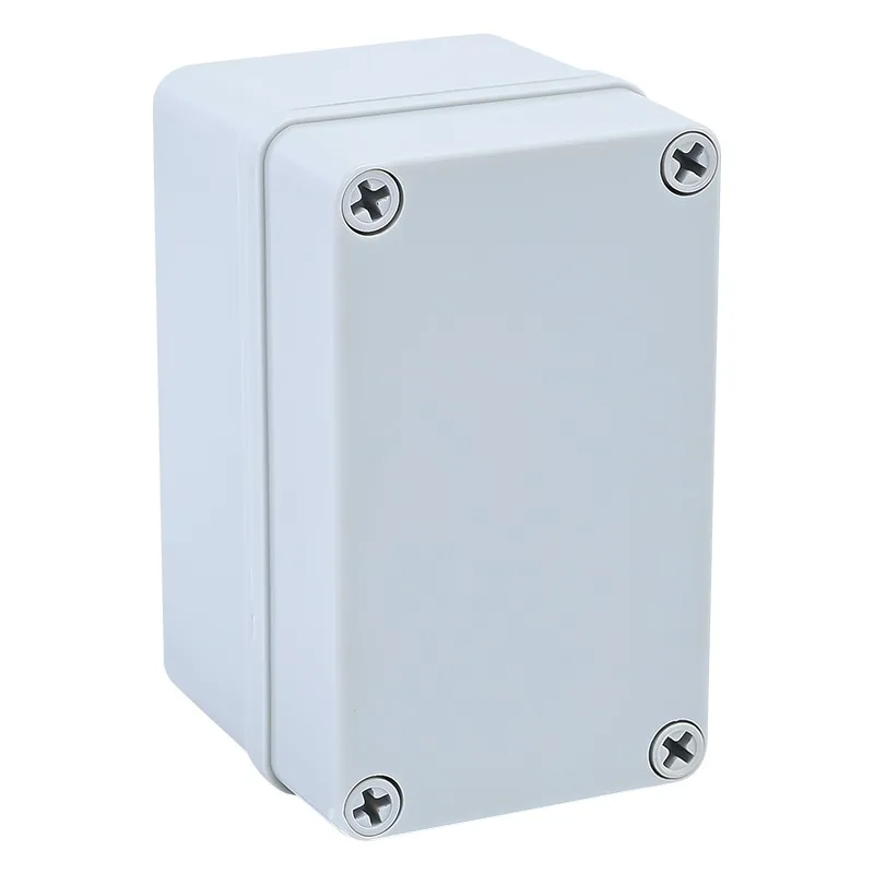 AG type ABS new material waterproof junction box, plastic outdoor indoor monitoring power button box supports custom opening