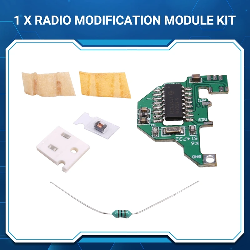 Modulo di modifica del componente dell'oscillatore a cristallo e Chip SI4732 per Quansheng UV-K5 UV-K6