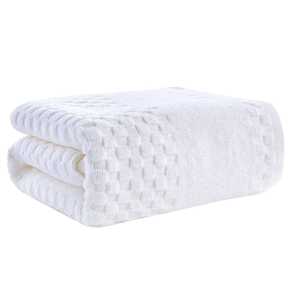 

1Pcs Premium Cotton Bath Sheet Weight Absorbent Comfortable Skin Friendly Towel for Bath Face Body Drying