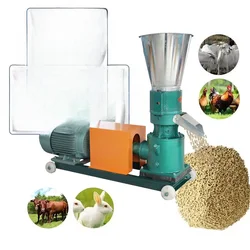 Animal Poultry Cattle Chicken Fish Feed Pellet Making Machine Floating