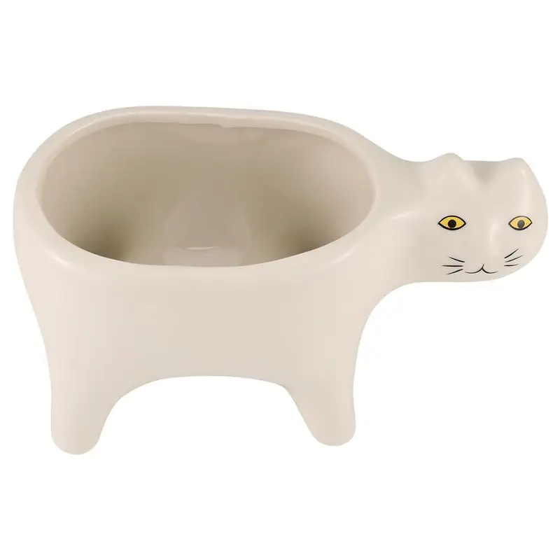 AB11-Cute Cat Garden Flower Pot Animal Image Cactus Plant Planter Plant Container Tabletop Decoration