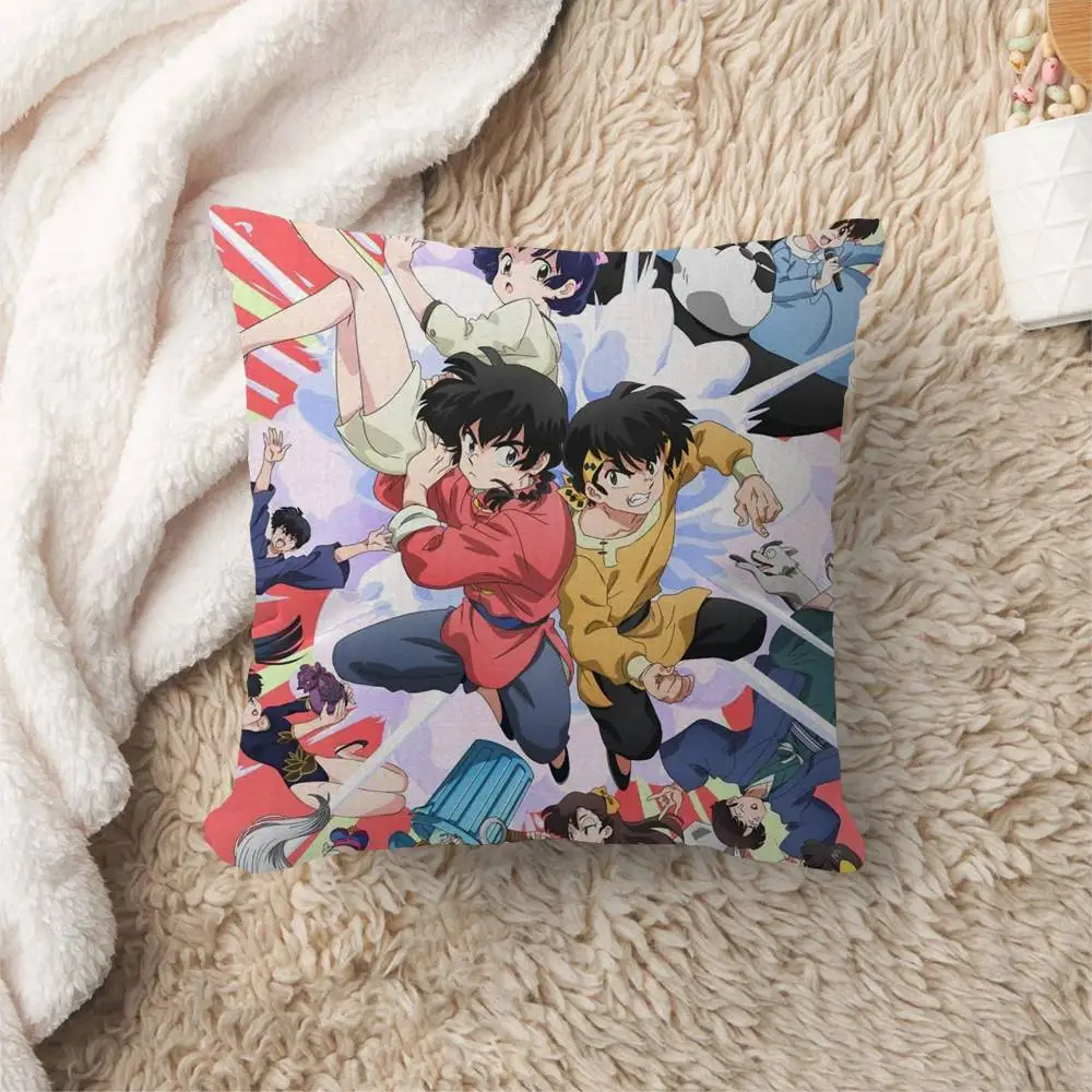 Anime Ranma 12 pillow cover sofa cushion cover home room decoration children gift