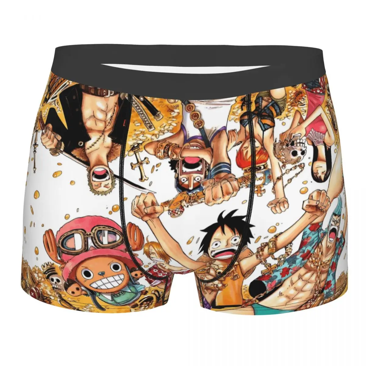 

Custom Fashion Classic One P-Pieces Zoro Boxers Shorts Panties Male Underpants Comfortable Animes Briefs Underwear