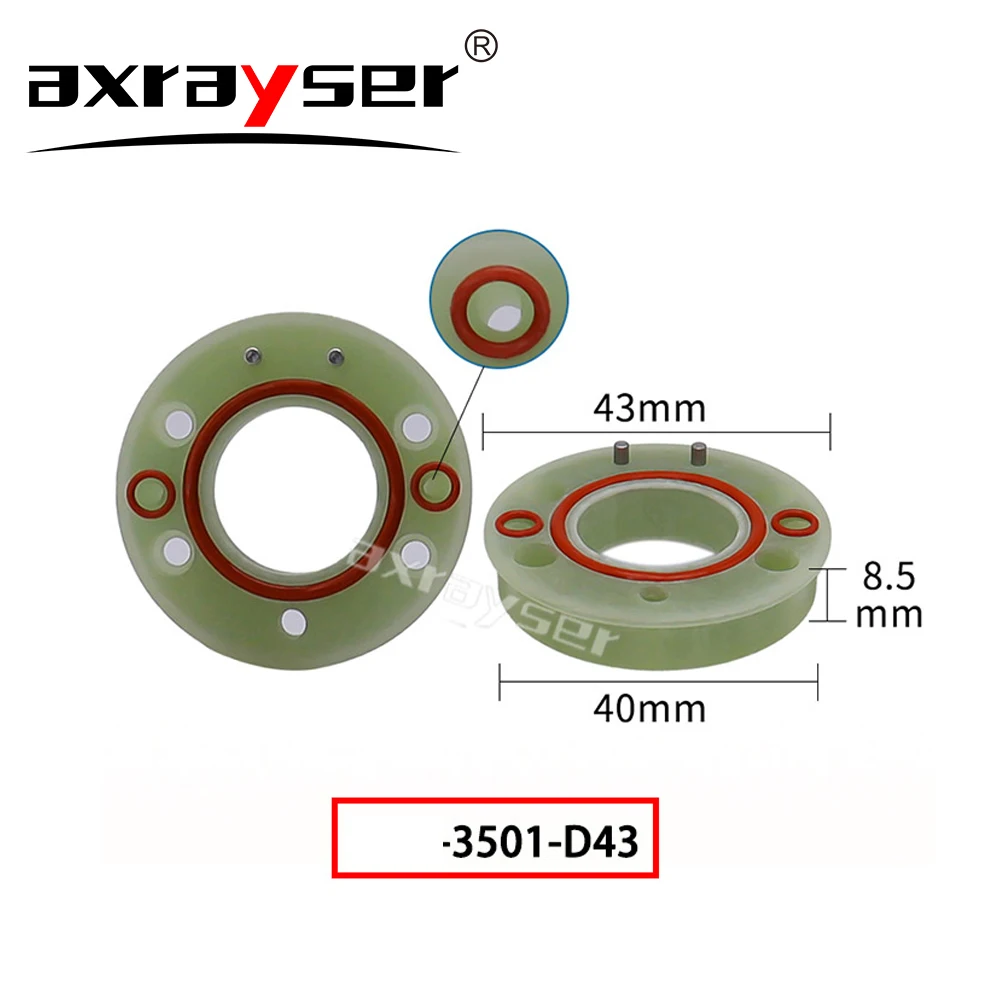 Laser Keramik Düsenhalter für 2500/2700/3100/3501/3502 Isolierring Lufteinlasskanal Faserlaser Schneidkopfteile – Detail 3