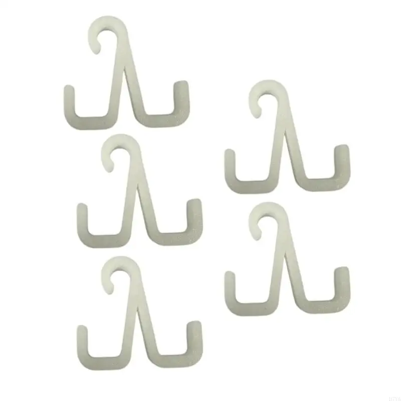 Pack Of 5 Heavy Duty Motorhome Hook Hangers Brackets Support For Secure Outdoor Gear Storage On Camping Trips D7YA