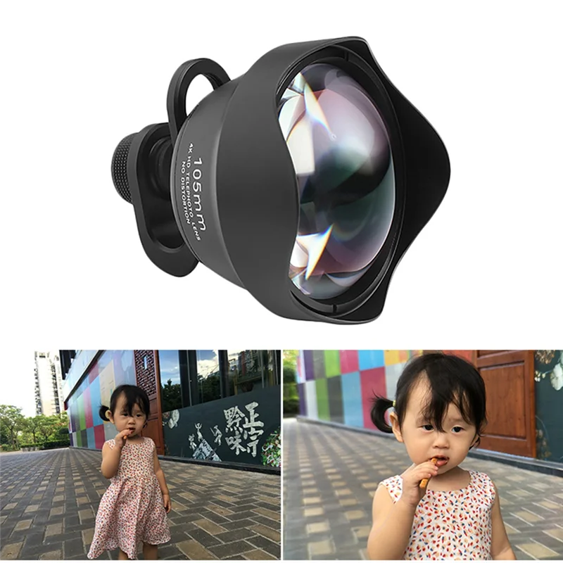 Mobile Phone Universal External Lens 105mm Portrait Telephoto Slr Professional Photo Photography Big Aperture