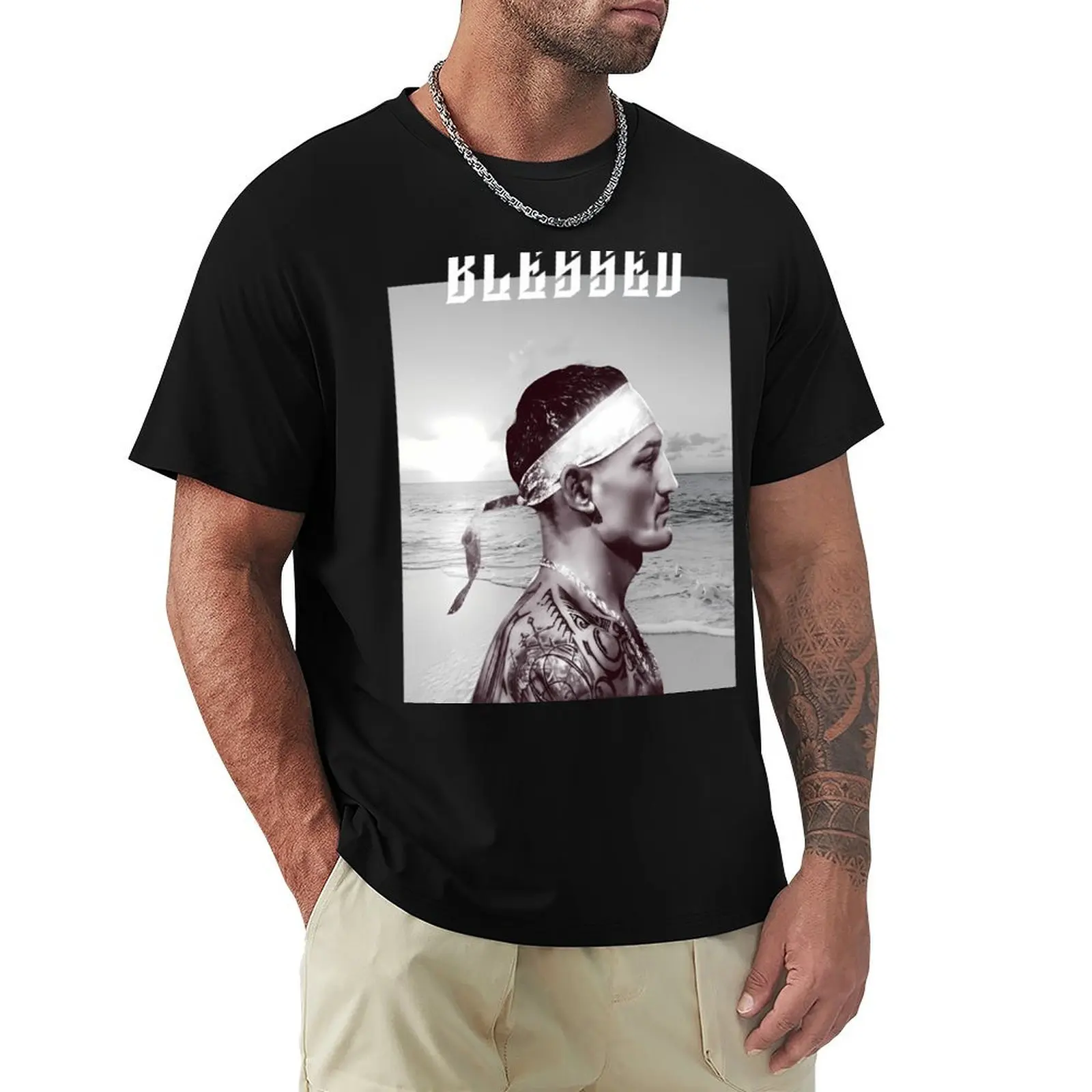 Holloway Blessed T-Shirt Big Size Loose Fit Tee Shirt