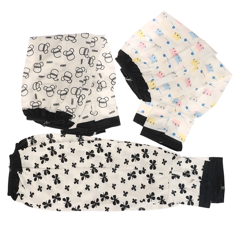 Sun Protection Cuffs Floral Sunscreen Sleeves Ice Silk Arm Covers Driving UV Protection Arm Sleeves Running Anti-sunburn Sleeve