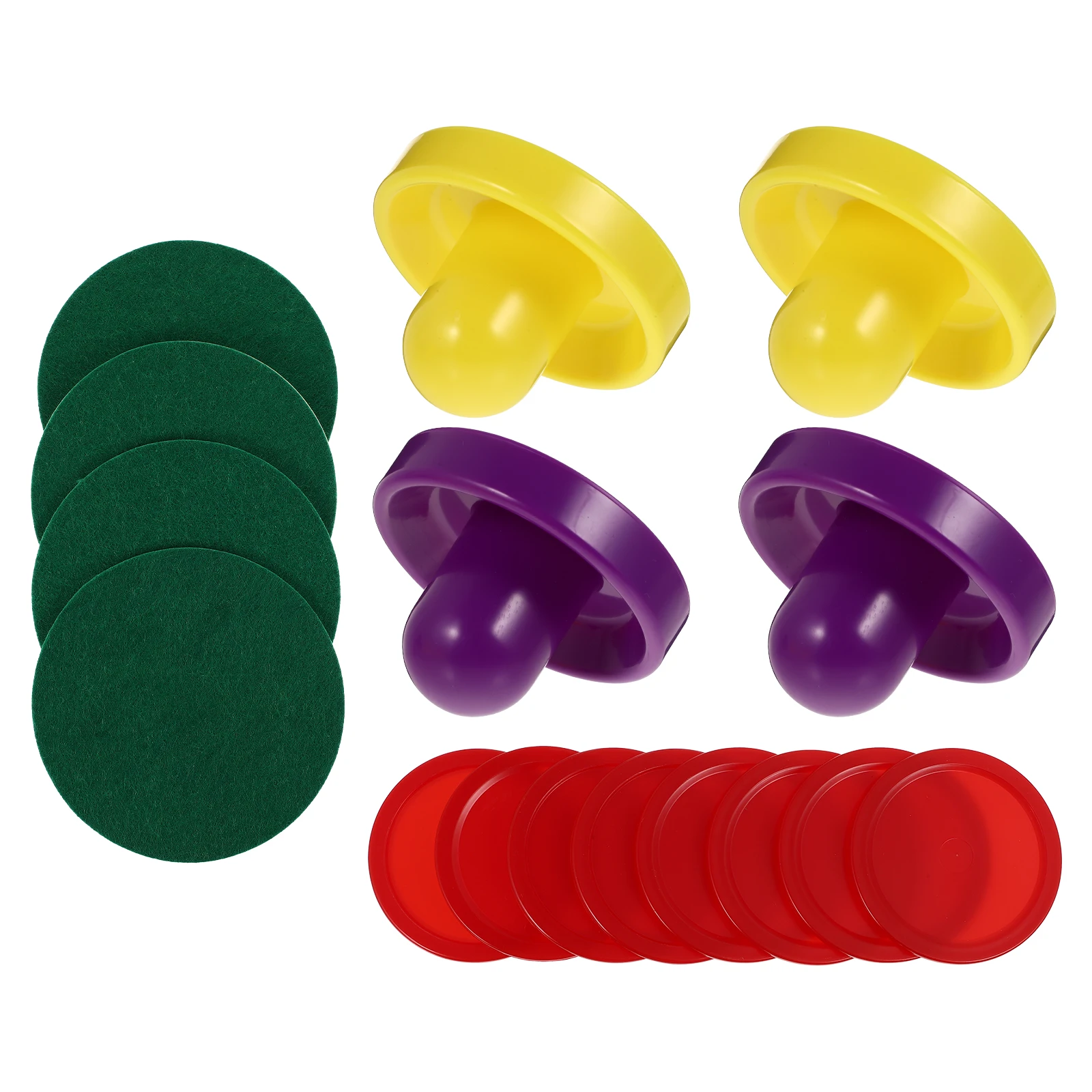 1 مجموعة هوكي الهواء كرات الصولجان استبدال الملحقات لطاولة صغيرة أجزاء بلاستيكية الجدول متعة هوكي الهواء كرات الصولجان