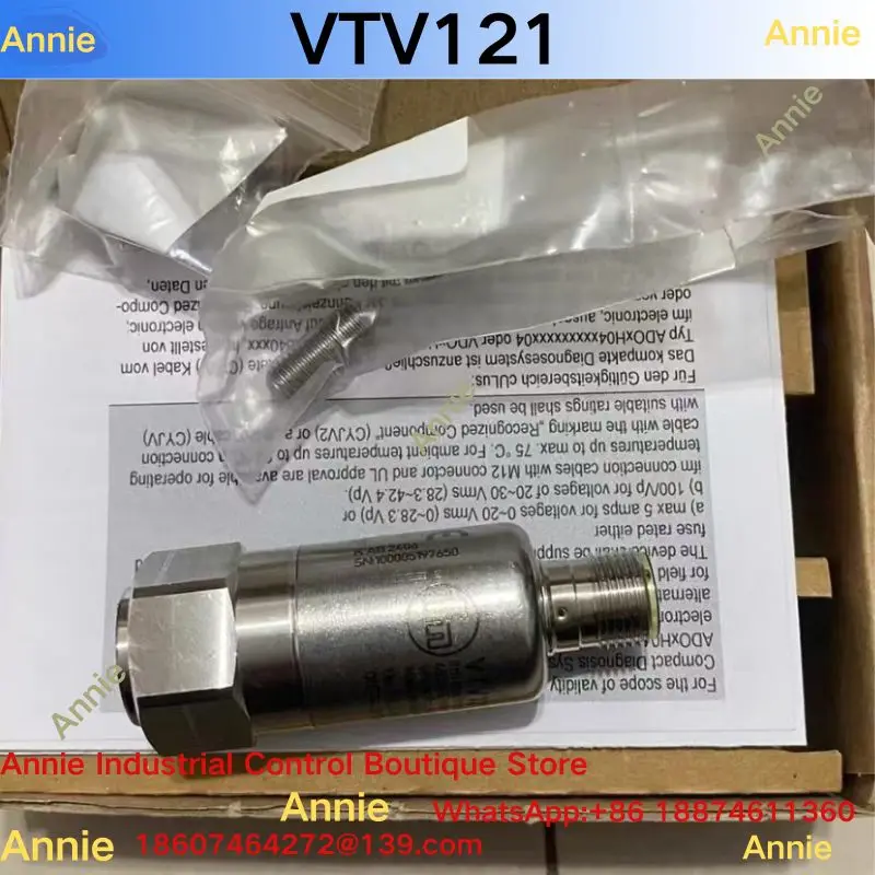 VTV121 Brand New Imported Vibration Sensor High-Quality Sensor for Accurate Measurement
