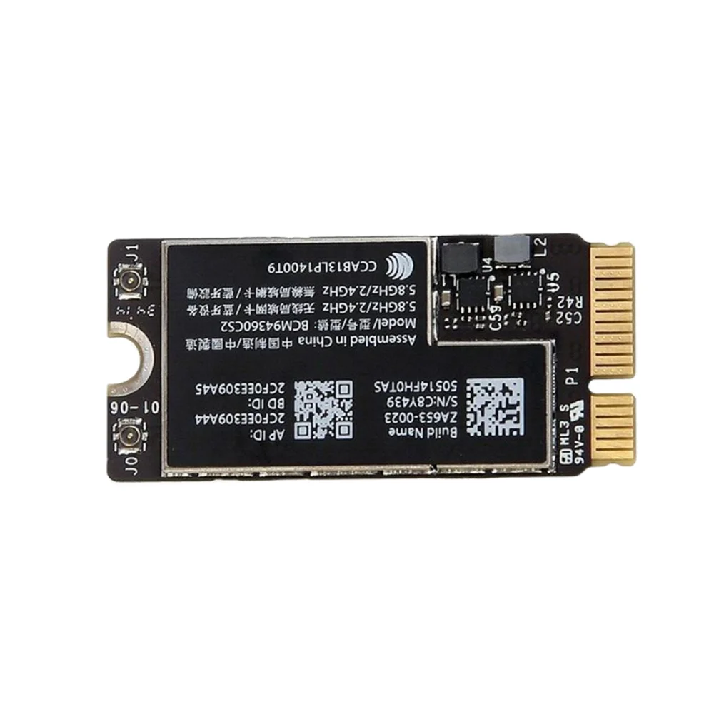 BCM94360CS2 inalámbrico Wifi Tarjeta de Bluetooth 4,0 para 11 "A1465 13" A1466 2013-2017, 653-0023, wifi, bluetooth, tarjeta de