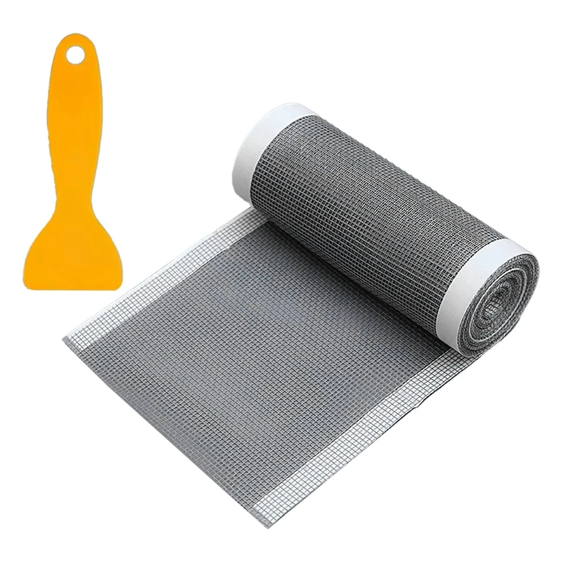 กรองอ่างล้างจานท่อระบายน้ํา Outfall Stopper ห้องน้ําตาข่ายสติกเกอร์ทิ้งห้องอาบน้ําฝักบัวท่อระบายน้ํากรอง 120 มม.x 4 M