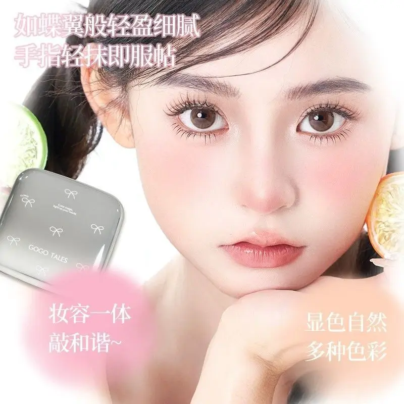 GOGOTALES Oogschaduwpalet Blusher Cream Parel Matte Poeder Pompoen Oogschaduw Make-up Plaat Gezichtsblush Markeerstift