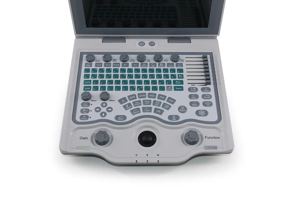 B&W Ultrasound Machine Medical Diagnostic Imaging Equipment Portable 2d Ultrasound Scanner Veterinary for Hospital Clinic