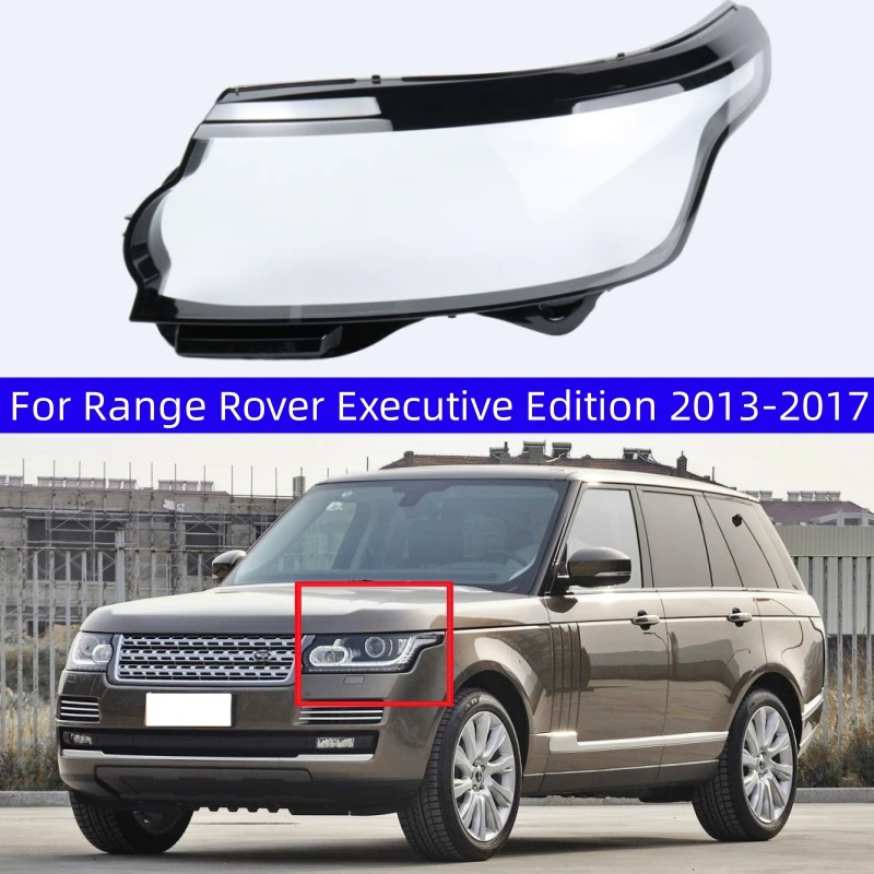 

Для Land Rover Range Rover Executive Edition 2013 2014 2015 2016 2017, замена автомобиля, прозрачные фары для ПК, стекло фары