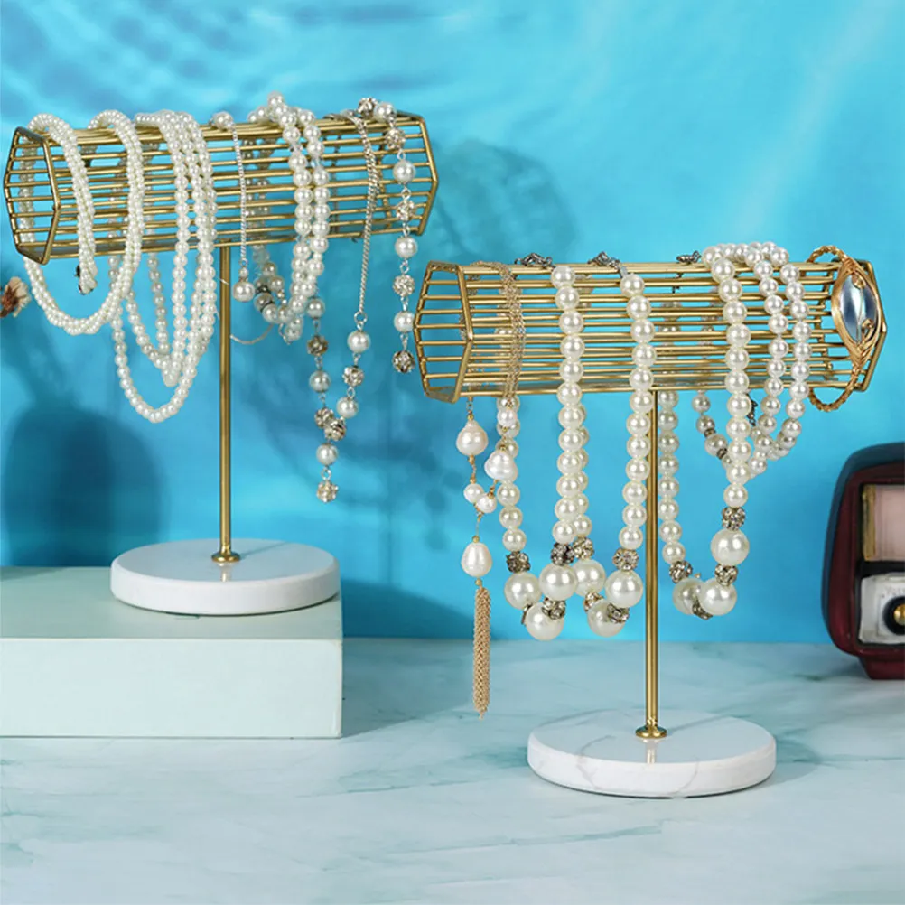 

Jewelry Display Stand Bracelet Holder Watch Organizer Bangle Rack Desktop Decorative Storage Rack for Home Office Supermarket