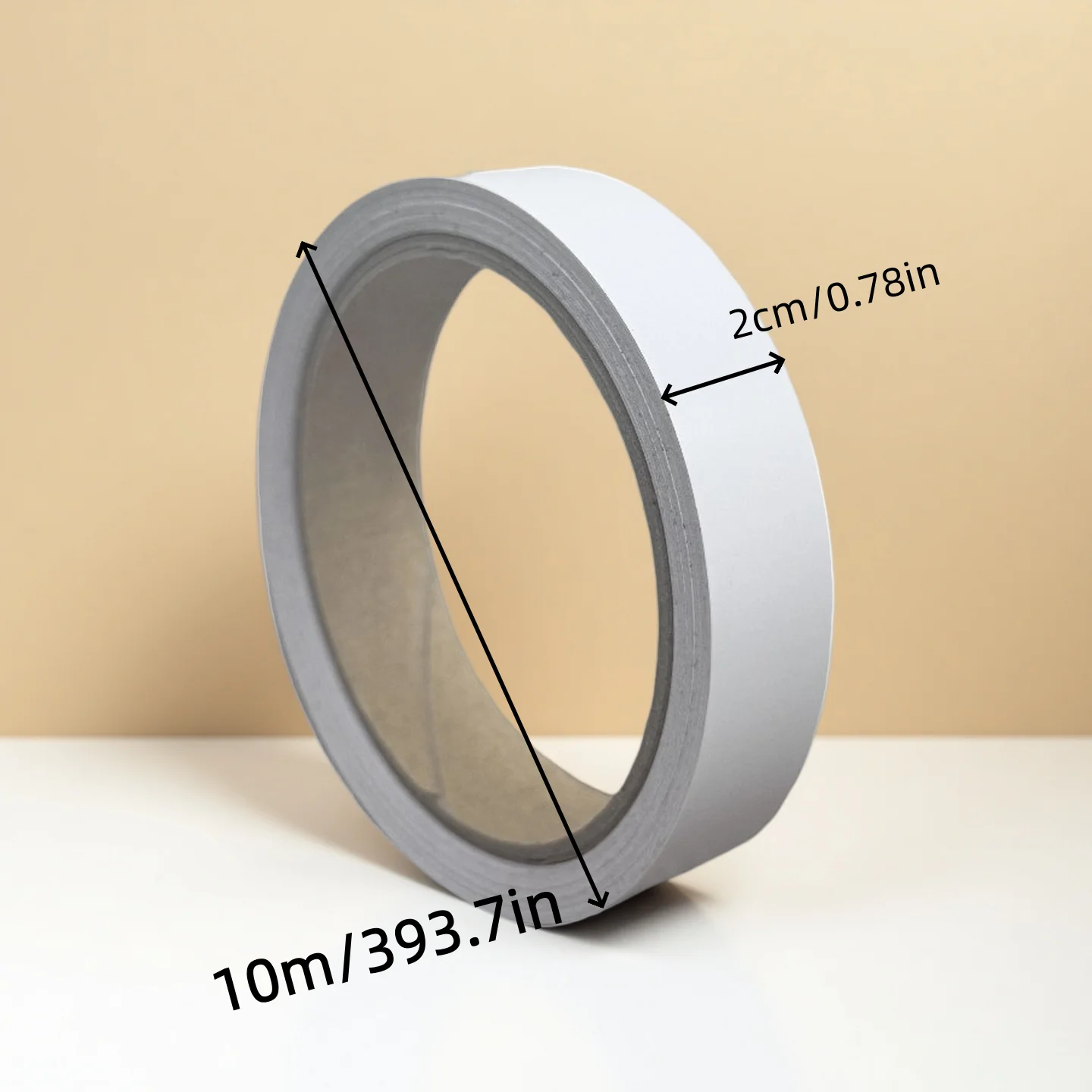 1pc10mx2cm PVC Edge Banding Tape Furniture Self-adhesive for Refurbishment Cabinets Seams Repair Door Frames Wall Decor