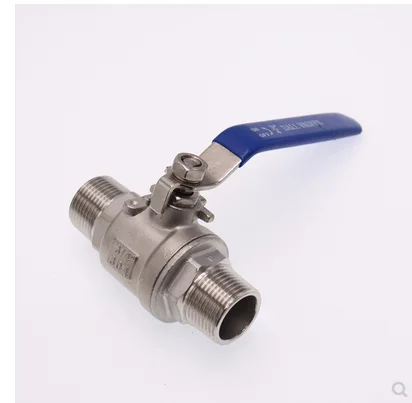 

304 stainless steel double outer wire ball valve outer thread valve outer wire outer tooth wire mouth valve 4 minutes 6 minutes