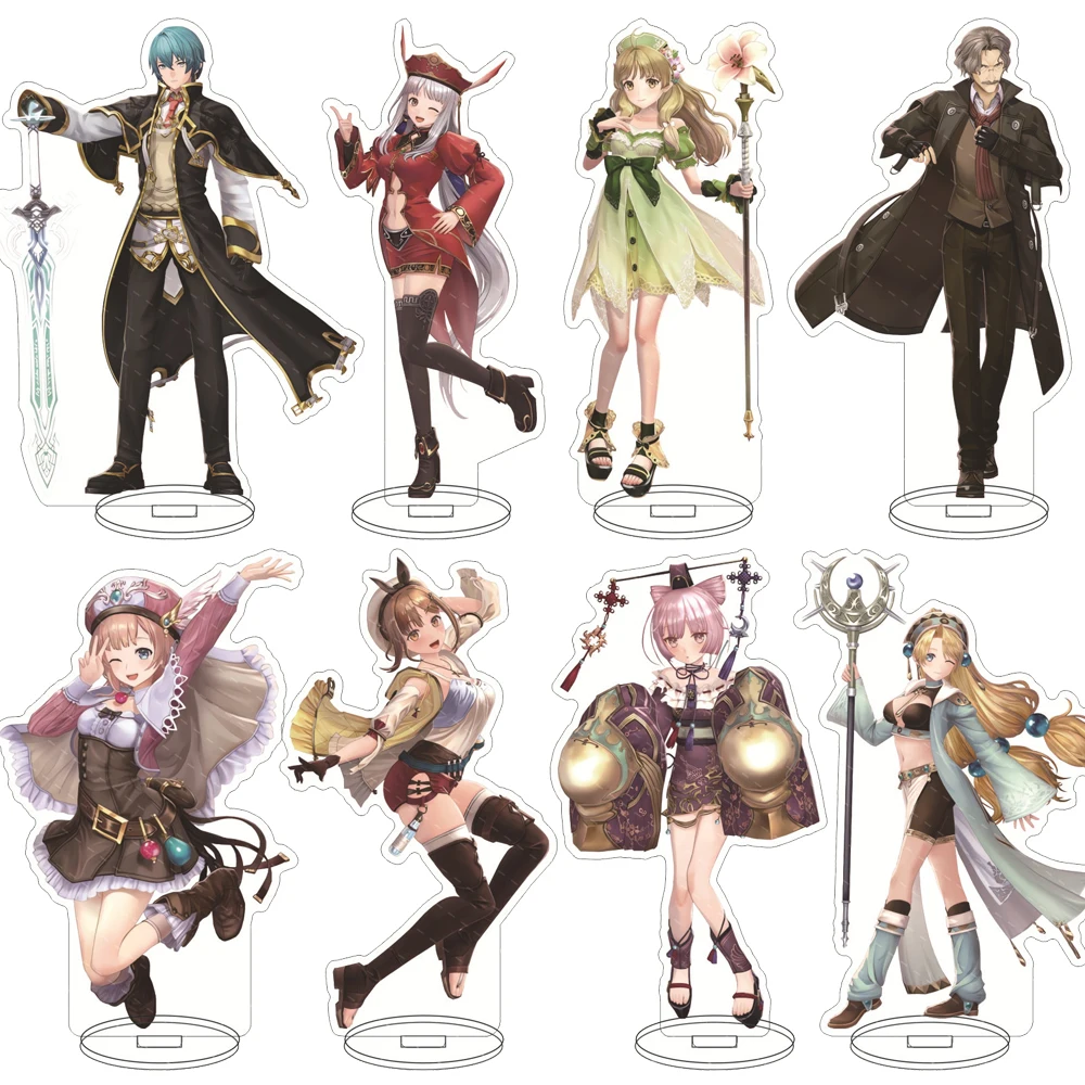 Аниме Atelier Ryza Ever темнота тайное скрытие Анимация Косплей акриловая модель на подставке Настольный Декор реквизит Рождественские подарки