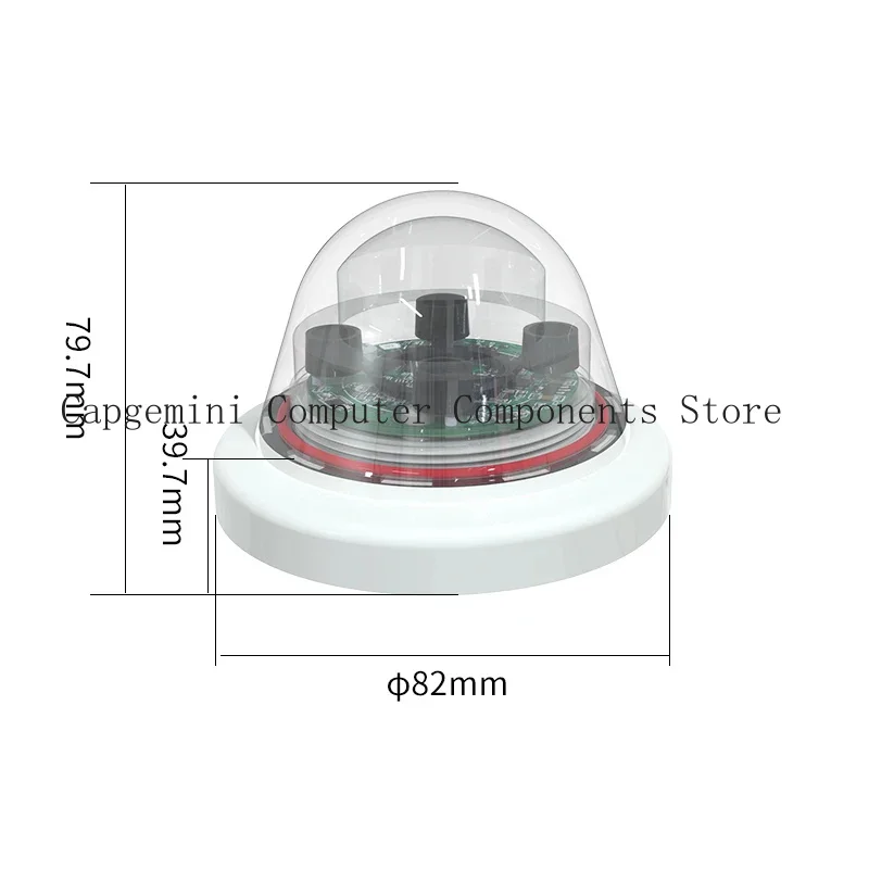 

Rain sensor Optical Rain Gauge Agriculture and Forestry Precipitation Detector Meteorological Monitoring Station