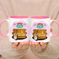 11OZ Friends Tv Show Mug, Sublimation Smelly Cat Tea Milk Cup,Central Perk Coffee Mugs, Tea Cups,  Dropshipping