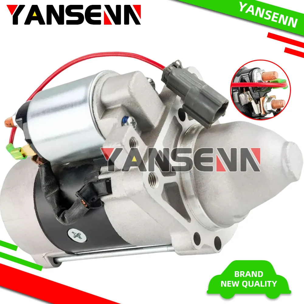2.2kW/12 V Starter Motor  For Infiniti 2004-2010 Nissan 2004-2011 5.6L V8 17867N QX56 ARMADA  23300-7S000 233007S000 - view 2