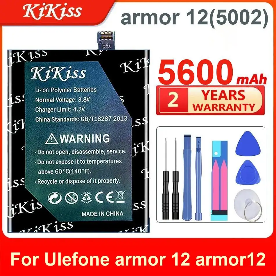 

5600Mah Kikiss Battery Armor 12(5002) For Ulefone 12