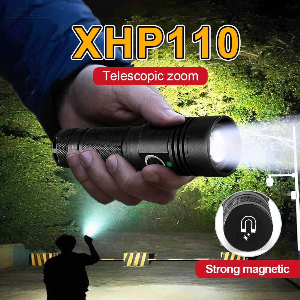 lanterna-recarregavel-xhp110-luz-de-trabalho-led-com-ima-lampada-ultra-poderosa-lanterna-com-zoom-para-pesca-ao-ar-livre-acampamento