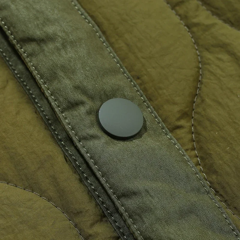 سترة قطنية بدون أكمام لملابس العمل في الهواء الطلق 25AW #5