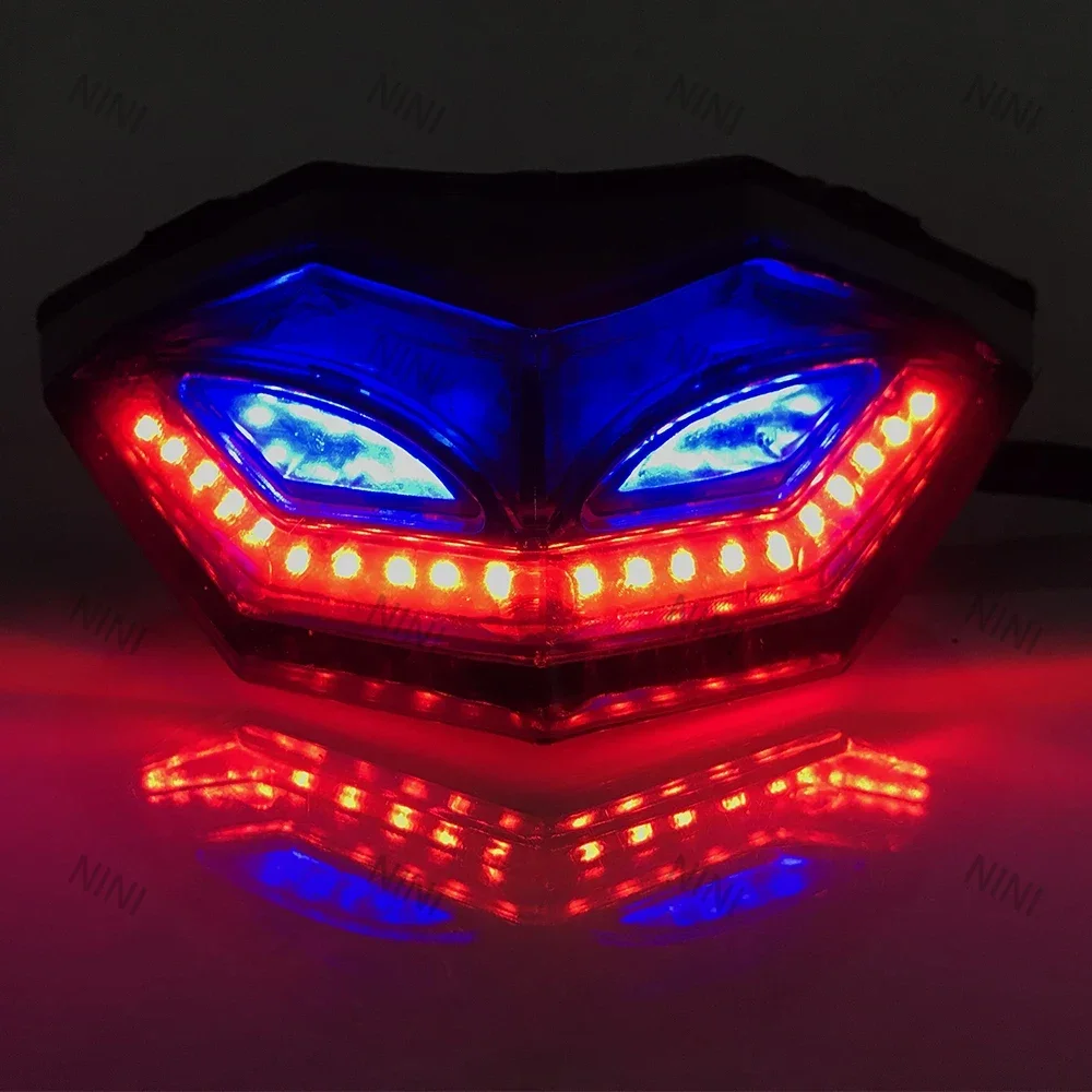 

Motorcycle For Kawasaki Ninja 250 300 Ninja250 Ninja300 2013-2017 LED Taillight Brake Light Rear Warning Lamp Turn Signal Light
