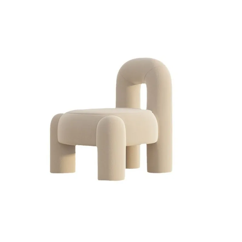 Single sofa sitting area special-shaped model