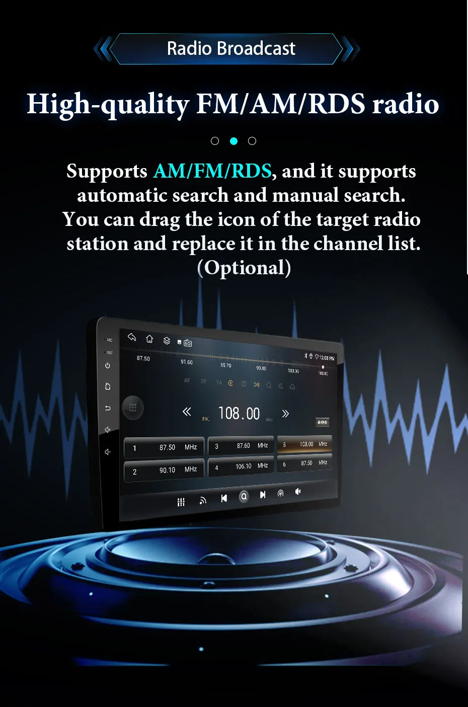Android 16 Auto Für Chevrolet Tahoe Suburban GMC Yukon 2014 - 2021 Kabelloses CarPlay Autoradio Multimedia Stereo GPS DVD Kein 2 Din – Detail 13