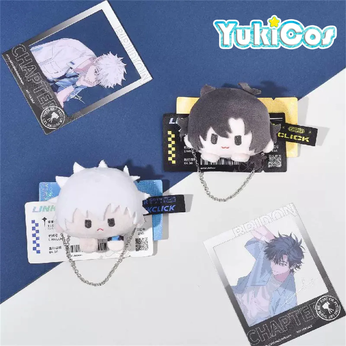 Official Anime Link Click Shiguang Daili Ren Cheng Xiaoshi Lu Guang Yingdu Plush Badge Pin Doll Toy Bi Oct