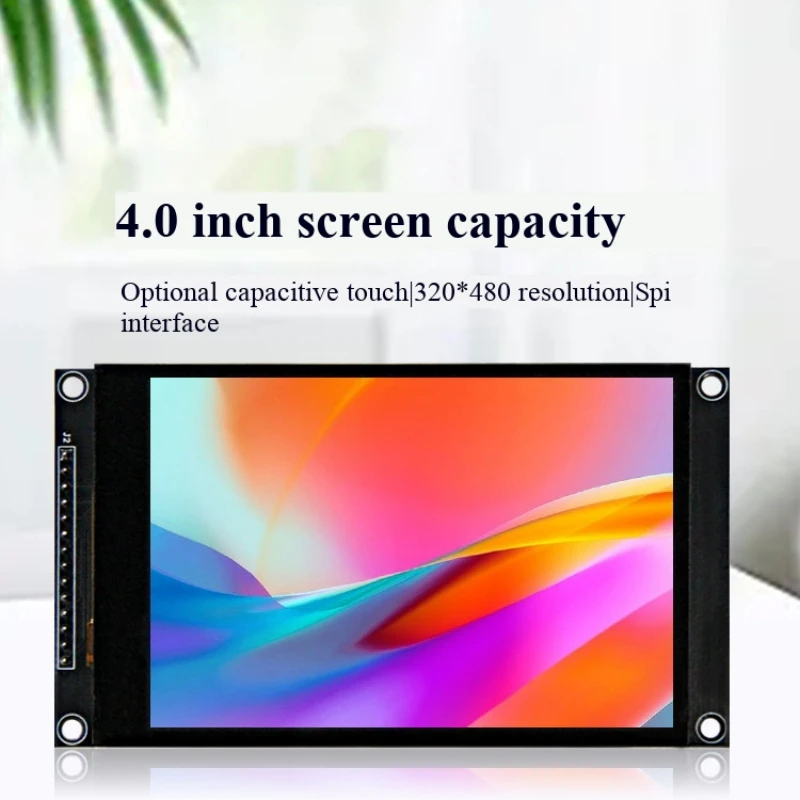 4.0-inch SPI serial port TFT LCD screen capacitive touch screen display module 320 * 480 supports Arduino
